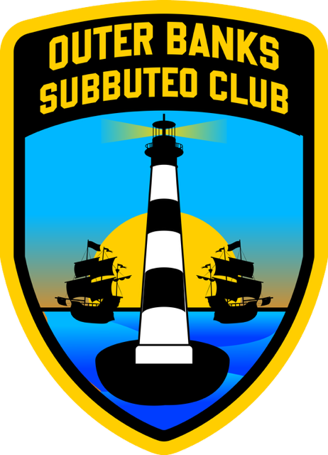 Outer Banks Subbuteo Club Shield logo with lighthouse in center